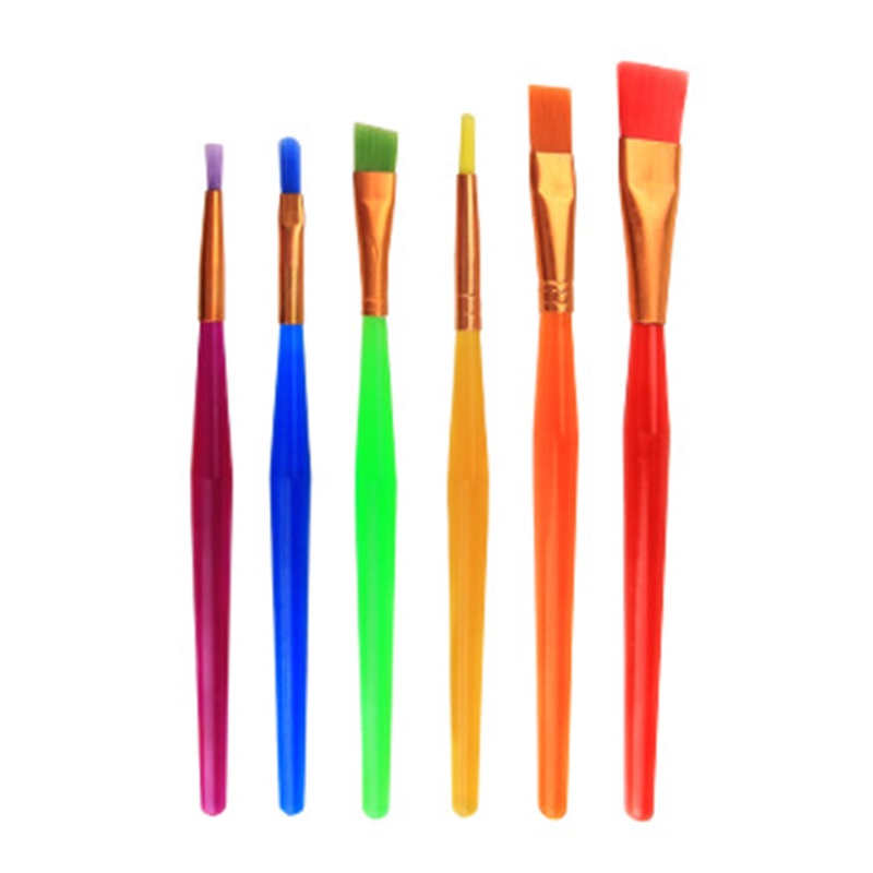 Set 26 Cọ Xốp Vẽ Tranh Bằng Nhựa PVC Kèm Túi Đựng Cho Bé