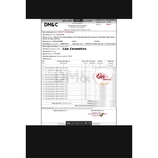 Son kem lì BLACK ROUGE CREAM MATT ROUGE