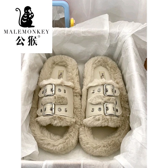 Dép Bông Đi Trong Nhà Giữ Ấm Cho Nữ
