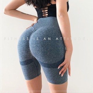 Quần Đùi Quần Short Chun Mông Nữ | Tập Gym Yoga Cao Cấp, Nâng Mông Lưng Cao, Chất Dệt Kim Co Giãn 4 Chiều