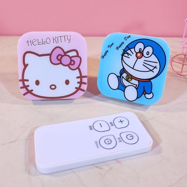 ĐÈN ĐIỀU KHIỂN TỪ XA THÔNG MINH HELLO KITTY VÀ DOREMON DORAEMON