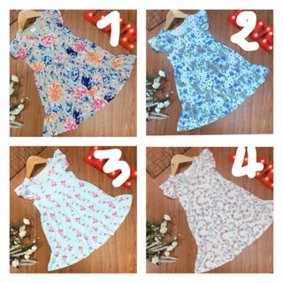 Đầm thun cotton bé gái size 20-35kg