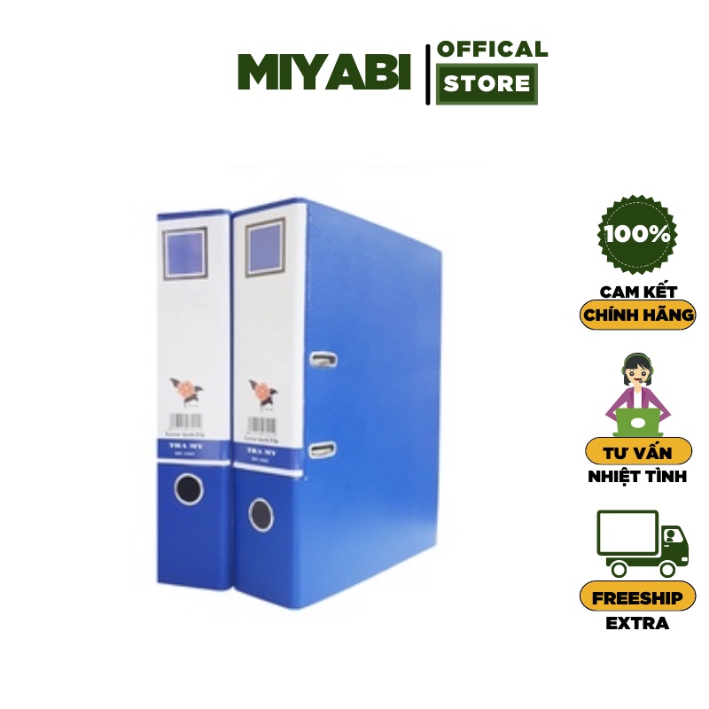 Bìa còng A4 - file còng văn phòng phẩm 3,5cm / 5cm / 7cm / 10cm - kẹp tài liệu A4 simili -1 cái - MIYABI STORE