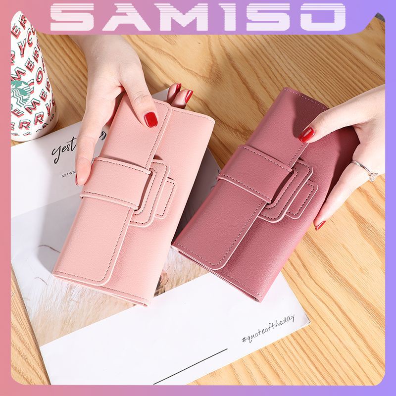 Ví nữ dài cầm tay đẹp đựng tiền cầm tay nhiều ngăn thời trang cao cấp DA4 | BigBuy360 - bigbuy360.vn