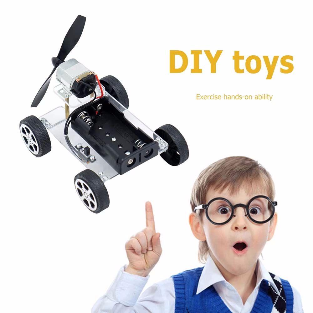 Bộ Đồ Chơi Lắp Ráp Xe Hơi / Trường Học Thủ Công DIY Giáo Dục Khoa Học Cho Bé