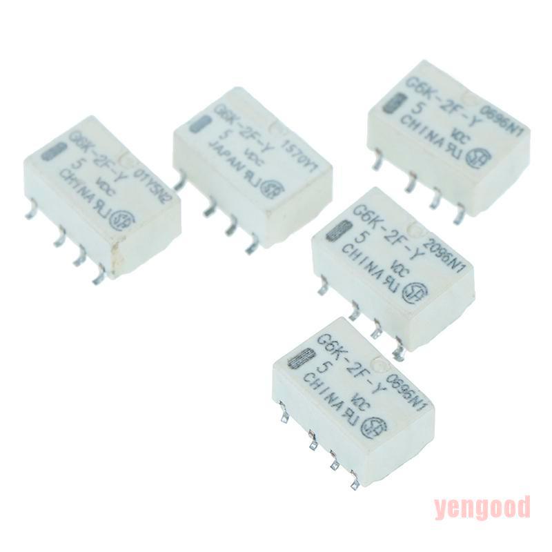 Rơ le tín hiệu DC 5V SMD G6K-2F-Y-5VDC 8 PIN cho Omron Relay