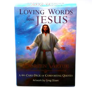 Bộ 44 lá bài tarot họa tiết Jesus tiếng Anh chất lượng cao
