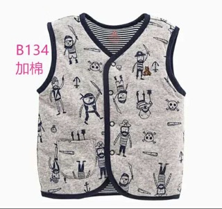 Áo gile trần bông GAP cho bé