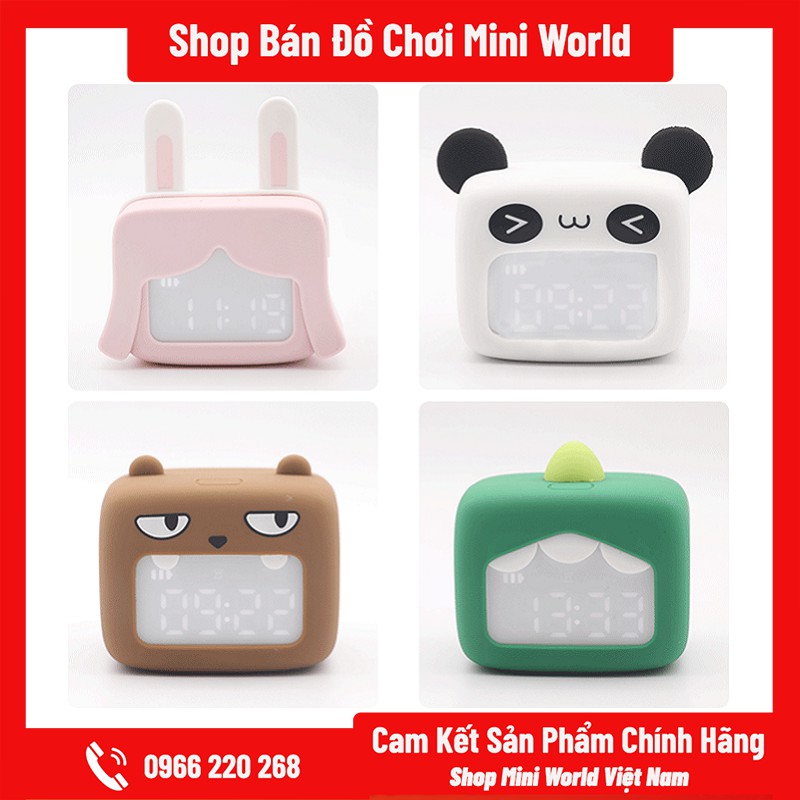 Đồng Hồ Báo Thức Mini World Gấu Con