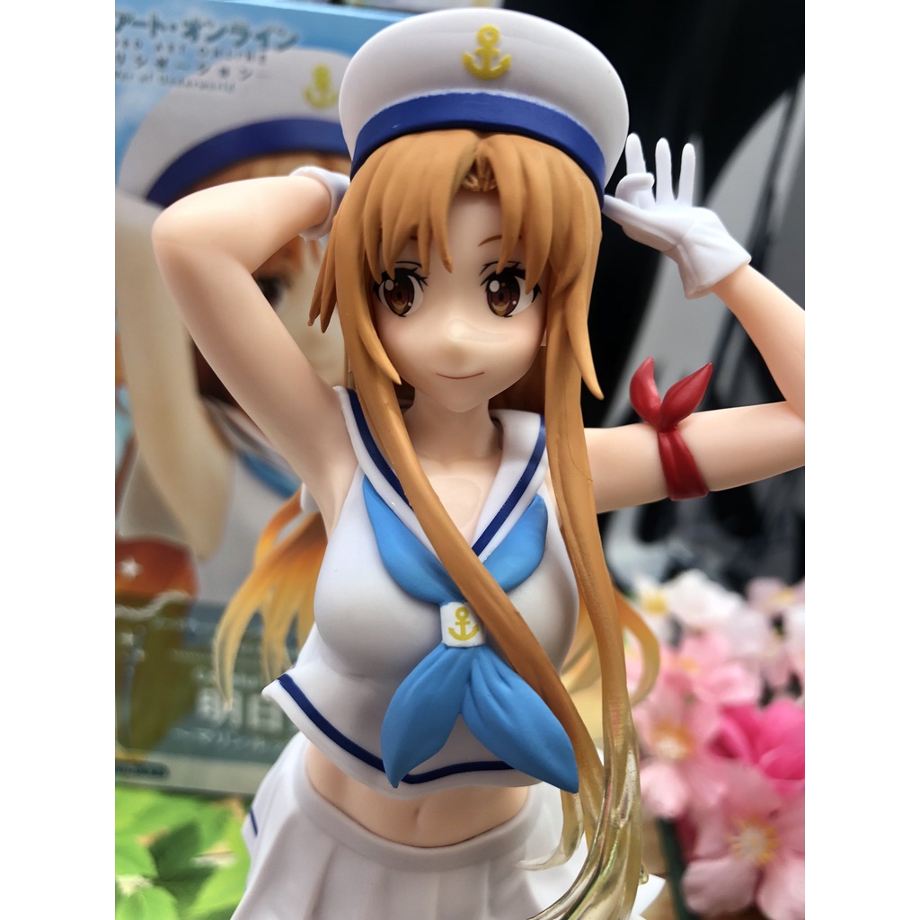Mô hình chính hãng ASUNA phiên bản SAILOR UNIFORM - Sword Art Online: Alicization - War of Underworld - hãng TAITO