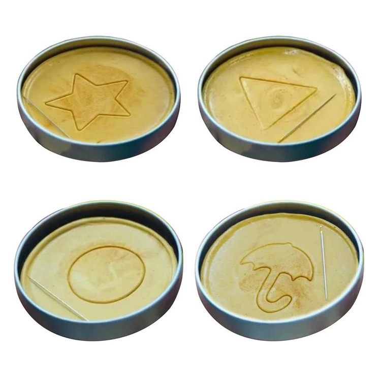Khuôn tạo hình kẹo HAODEYI(HDY) phim Squid Game cùng kiểu kẹo trò chơi con mực