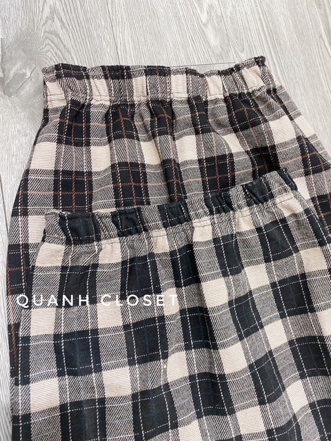 [Mã WASTUP giảm 10% tối đa 30K đơn 99K] Chân váy dạ kẻ ca rô - hàng QC | BigBuy360 - bigbuy360.vn