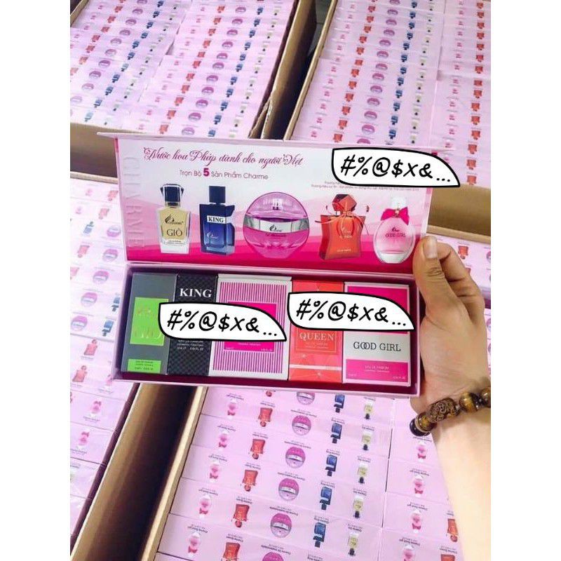 SET MINI 5 MÙI/10ML