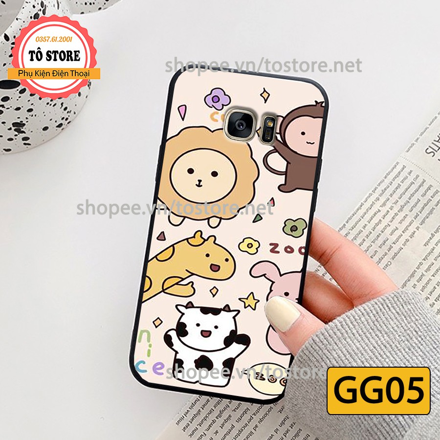 Ốp lưng Samsung Note Fe/Note 7 Fe / S6 / S6 Edge / S7 / S7 Edge / Note 5 in hình Gấu đáng yêu