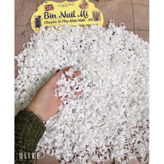 Nhẫn đựng keo nối mi, Nhẫn đựng mực xăm, sáp khắc