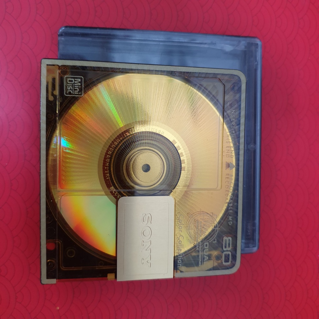 Bộ 3 Đĩa Trắng MD Sony Gold có hộp