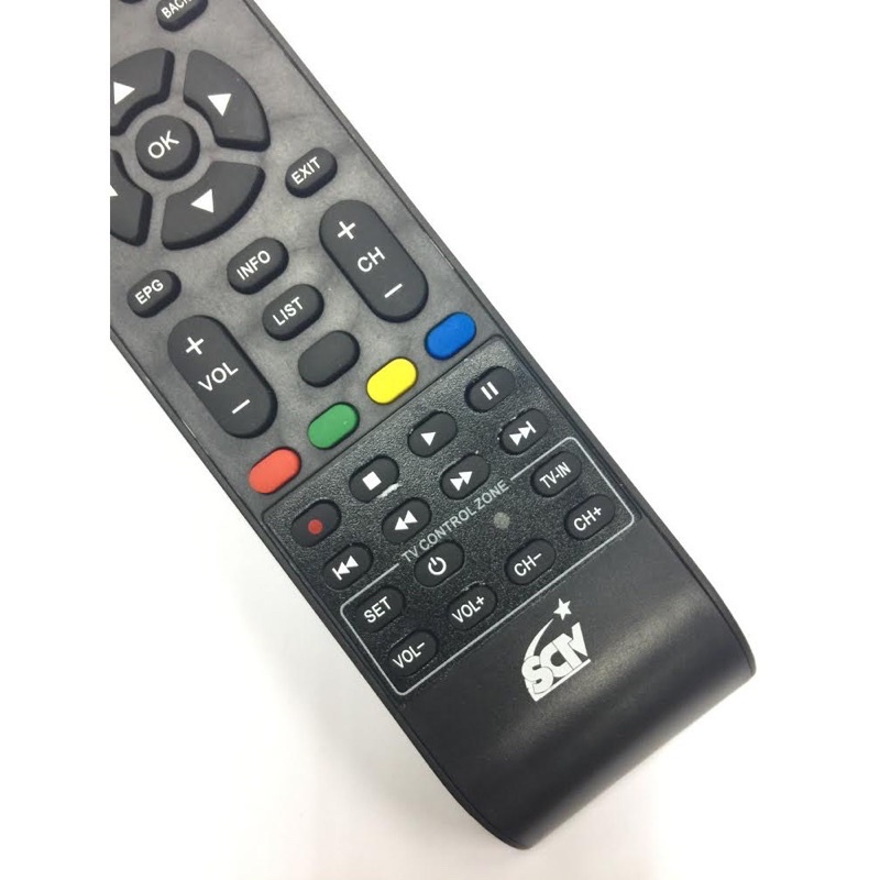 Remote điều khiển truyền hình cáp SCTV -bảo hành đổi mới