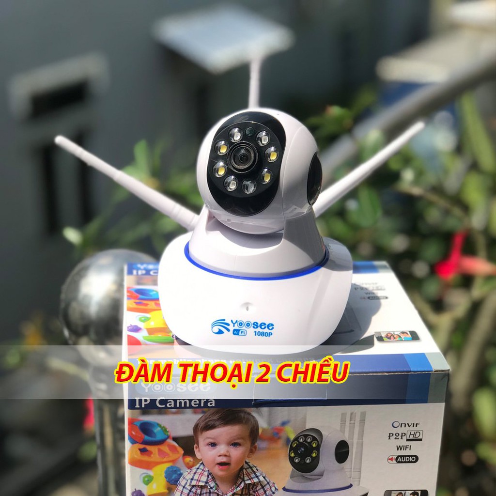  CAMERA YOOSEE 2.0 Full HD 1080P LED ĐÊM CÓ MÀU - COMBO CAMERA KÈM THẺ NHỚ | BigBuy360 - bigbuy360.vn