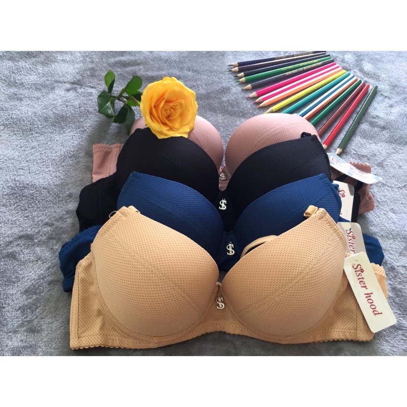 Áo ngực áo lót thông hơi đệm 2cm, có gọng  Sisterhood Thái Lan nhập khẩu 915 áo ngực mút vừa