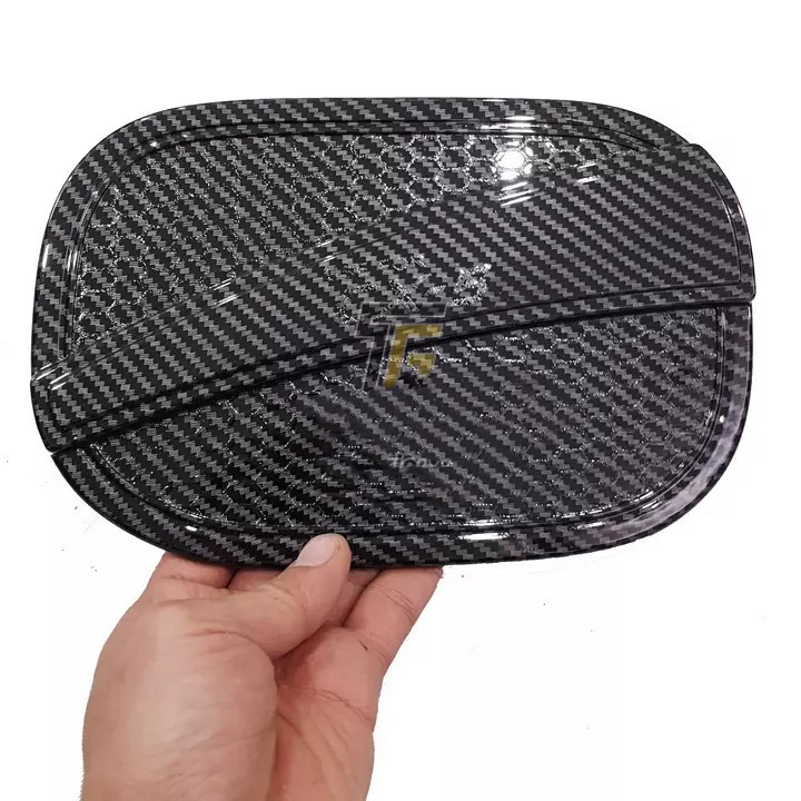 Ốp Nắp Xăng Xe Mazda CX5, CX-5 2018 2019 2020 2021 mẫu mạ crom và mẫu carbon