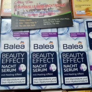 Serum tái tạo da trắng sáng,căng mịn balea effect