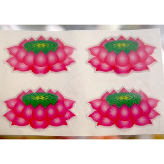 Decal hoa sen dán tường,dán xe,trang trí