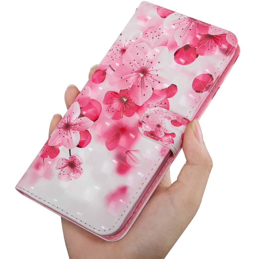 Điện Thoại Bao Da Nắp Gập In Hình Đẹp Mắt Cho Iphone Xs Max Xs Xr X 6 6s Plus 7 8 Plus Ốp