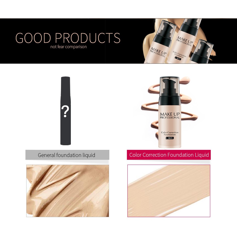 (Hàng Mới Về) Kem Nền Bb Laikou Che Khuyết Điểm Chống Thấm Nước 40ml | BigBuy360 - bigbuy360.vn
