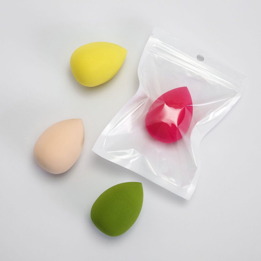 Mút Tán Kem Nền, Kem Che Khuyết Điểm Cho Mặt, Màu Pastel Xinh Xắn, Bông Phấn Mềm Mịn, Dễ Tán, Thấm Nước, Dễ Dàng Vệ Sinh