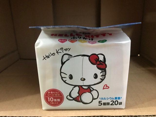 Gia vị rắc cơm HELLO KITTY Nhật Bản 48gr