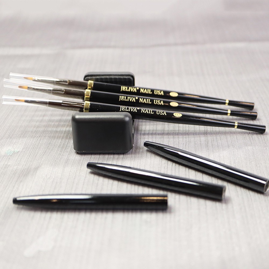 Cọ vẽ móng hoa cúc, dụng cụ cọ vẽ nail hoa cúc Jeliva Chính Hãng số 02
