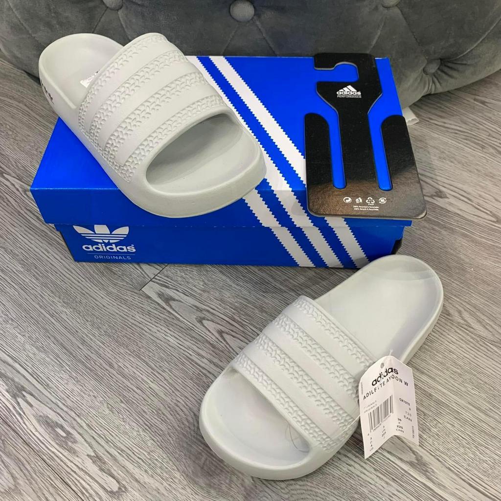 Dép Adidas Adilette AYoon, Dép Quai Ngang Nam Nữ Ayoon slide Hàng Cao Su Mềm Êm Chân Cao Cấp