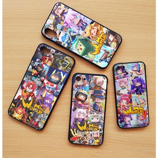 Ốp lưng iPhone Mini World Block Art (nhiều mẫu)