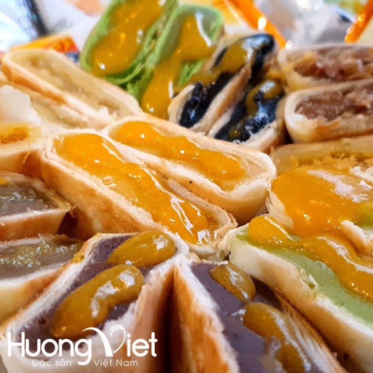 【 GIÁ SỐC 5K】Bánh pía kim sa Tân Huê Viên 10 vị mới NH712