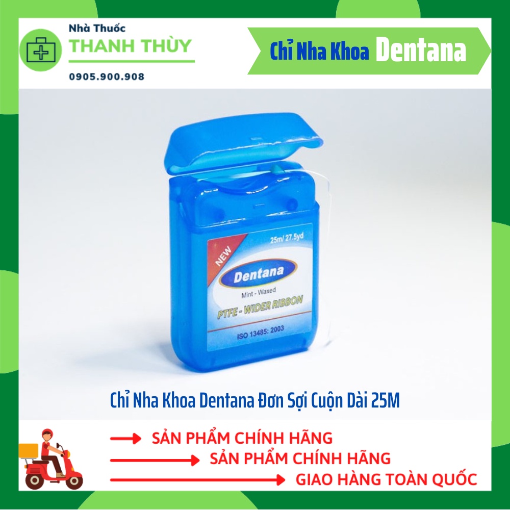 Chỉ Nha Khoa Dentana Đơn Sợi Cuộn Dài 25m