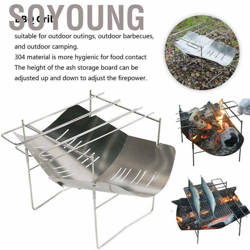 Lò Nướng Thịt Bbq Ngoài Trời Bằng Thép Không Gỉ