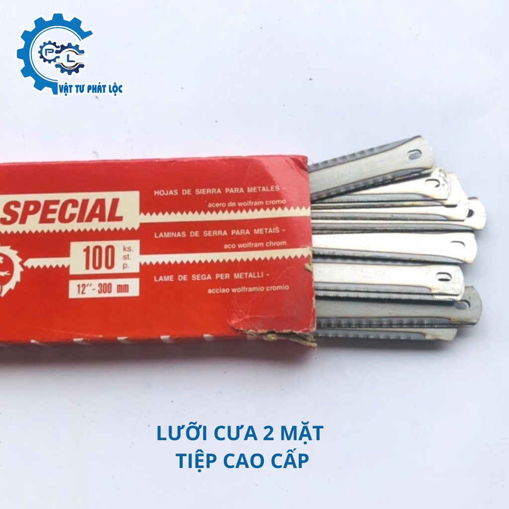 Khung cưa sắt và lưỡi cưa 2 mặt Tiệp cao cấp