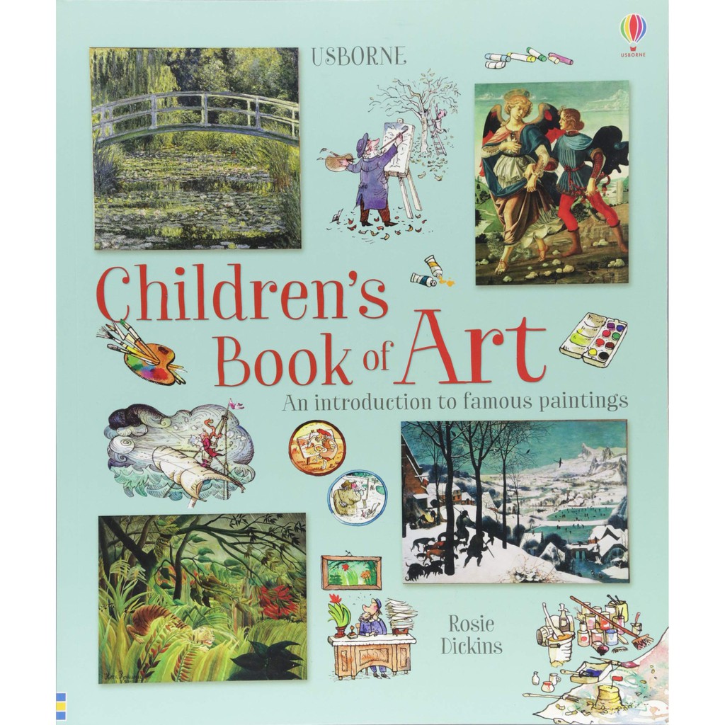 Sách Usborne nghệ thuật Children's Book of Art từ 11 tuổi