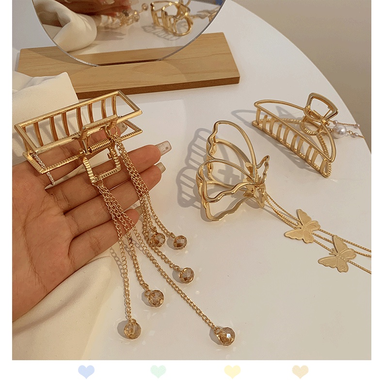 Kẹp Tóc Ngọc Trai Nhân Tạo