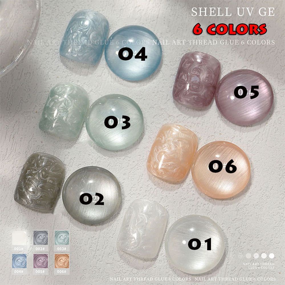 [Hàng mới về] Lọ gel sơn móng tay thiết kế màu sắc aurora đẹp mắt DIY