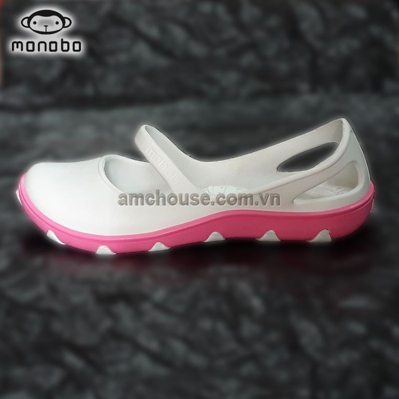 [FOLLOW SHOP] Giày mủ Thái Lan nữ 2 lớp đế trái tim MONOBO - TAMMY - trắng | BigBuy360 - bigbuy360.vn