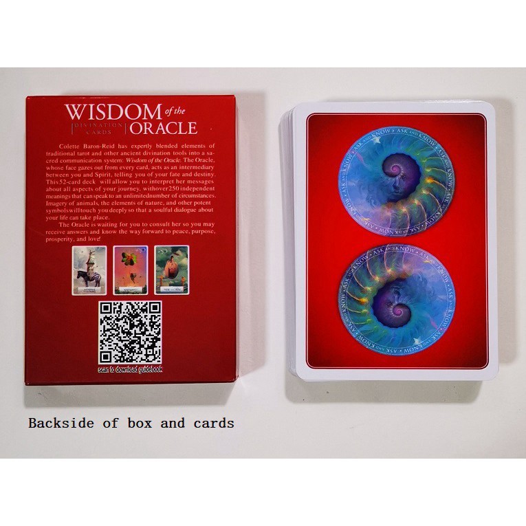 Bộ Bài Tarot Wisdom of the Oracle Divination H48 Cards Tarot Cao Cấp