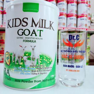 SỮA Dê KidsMil goat cho trẻ từ 1-10 tuổi .là dòng sữa mát giúp bé hết nóng trong mẩn ngứa táo bón trẻ dị ứng đạm sữa bò
