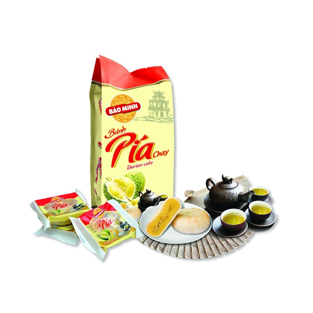 Bánh pía Bảo Minh 50g thơm vị sầu riêng