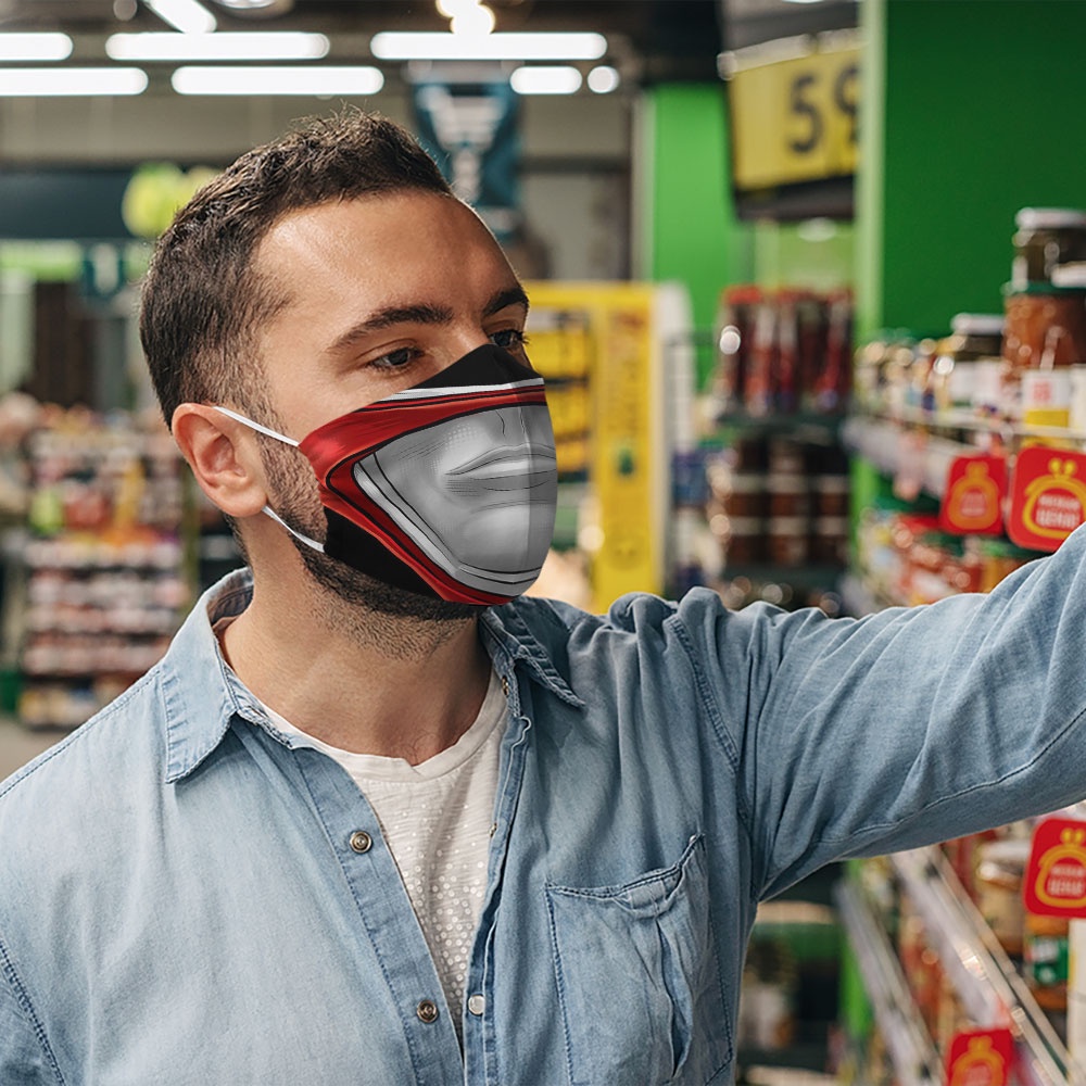 Khẩu trang cute cho bé trẻ em vui nhộn đáng yêu hoạt hình Hình Vẽ DRAWN CARTWELL vải cotton 100% kháng khuẩn chất liệu v