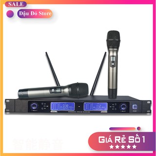 [MỚI] Mic Không Dây, Bộ Micro Không Dây EPXCM Hát Hay Thu Phát Âm Thanh Chuyên Nghiệp, Chống Ồn, Chống Hú
