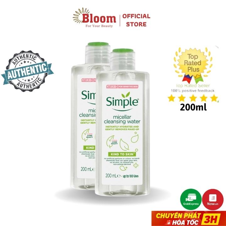 Nước Tẩy Trang Simple Micellar Cleansing Water 200ml