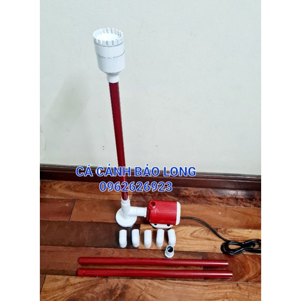 Combo bơm BAOYU + HÚT MẶT, ĐÁY + ỐNG OUT LÊN LỌC