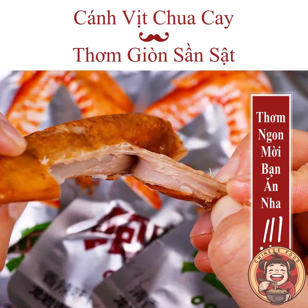 Cánh Vịt Cay Dacheng , Loại 35g/gói