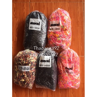 sỉ 1kg chun buộc tóc nhiều màu